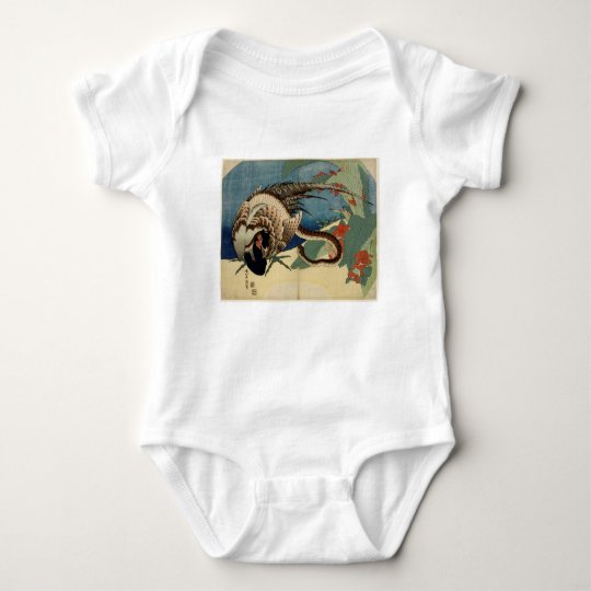 Pheasant and the Snake Baby Bodysuit