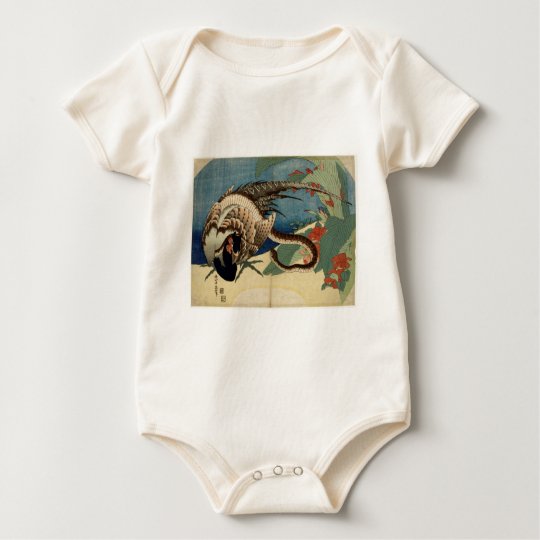 Pheasant and the Snake Baby Bodysuit