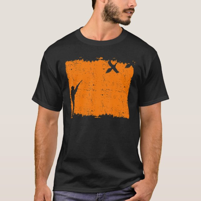 Pheasant Bird Hunting Hunter Fourth Of July Usa Fl T-Shirt (Front)