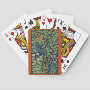 Pheasant Bird in a Tree (by William Morris) Playing Cards