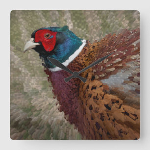 Pheasant Clock