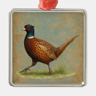 Pheasant design Christmas tree decoration