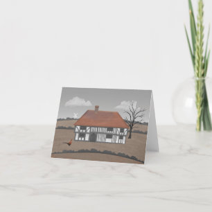 Pheasant Farmhouse Card