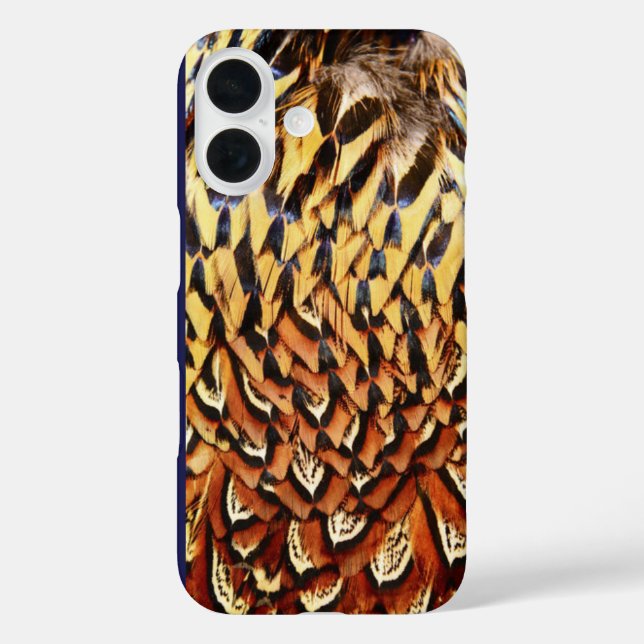 Pheasant feathers Case-Mate iPhone case (Back)