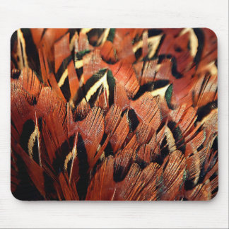 Pheasant Feathers Mouse Pad