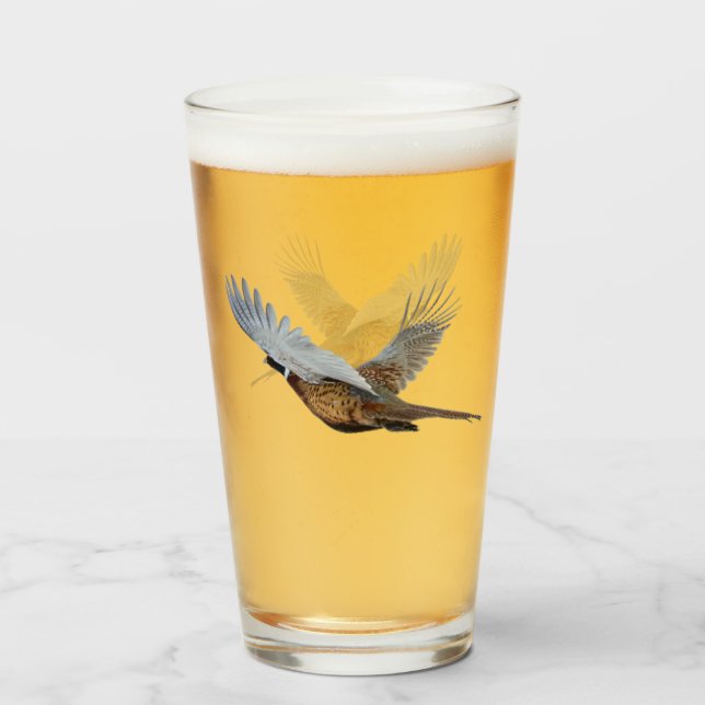 Pheasant Glass (Front Filled)