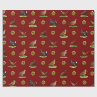 Pheasant, Grouse, Partridge,Christmas Gift wrap