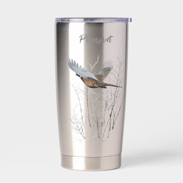 Pheasant Insulated Tumbler (Left)