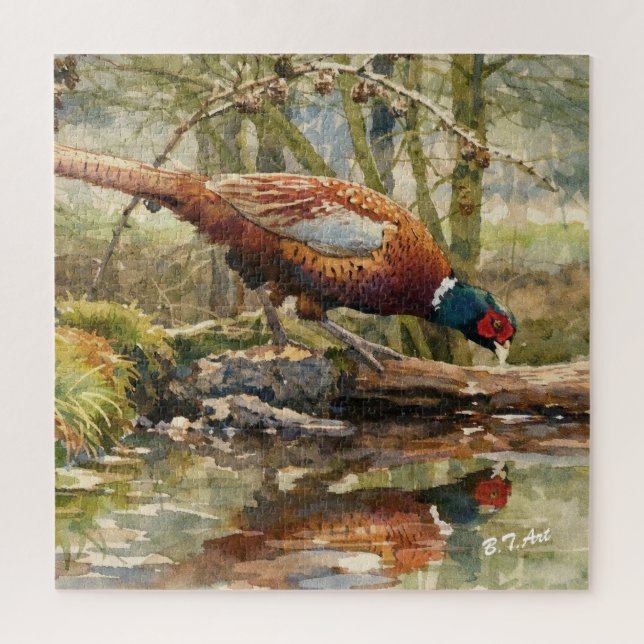 Pheasant  jigsaw puzzle (Vertical)