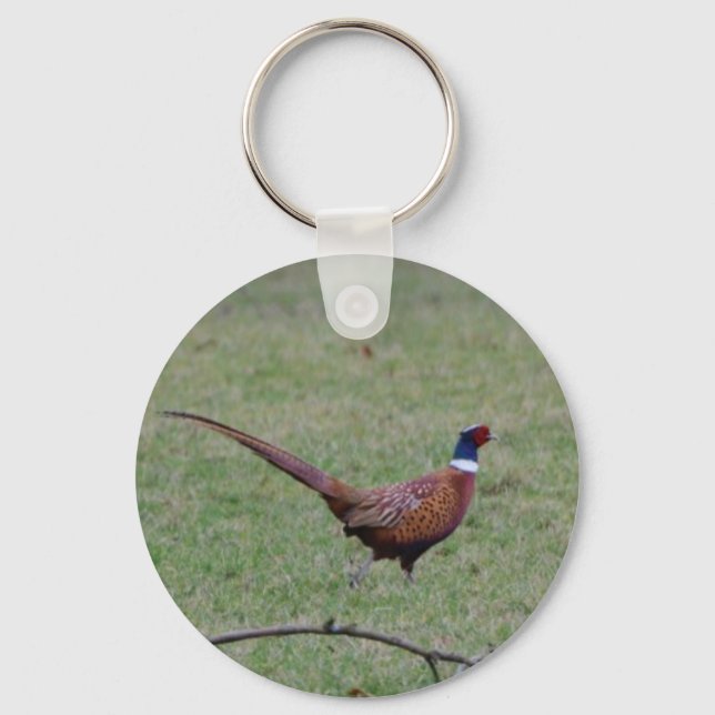 Pheasant Keychain (Front)