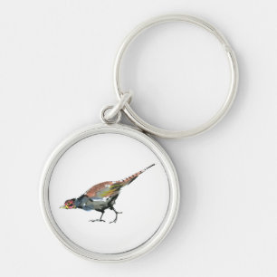 Pheasant Keychain