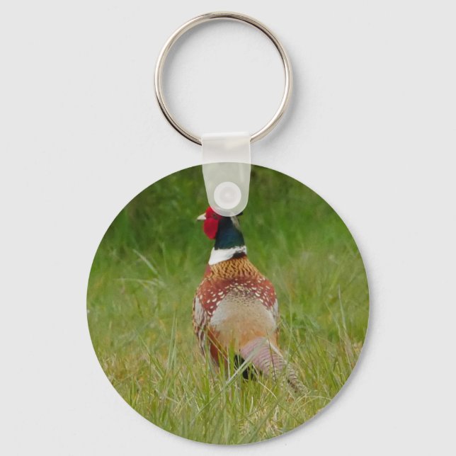 Pheasant Keychain  (Front)