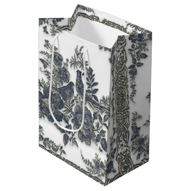 Pheasant Medium Gift Bag (Front Angled)