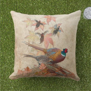 Pheasant Outdoor Pillow