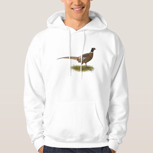 Pheasant Rooster Hoodie (Front)