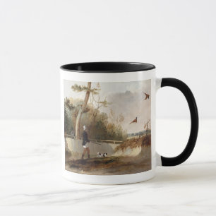Pheasant Shooting (oil on canvas) Mug