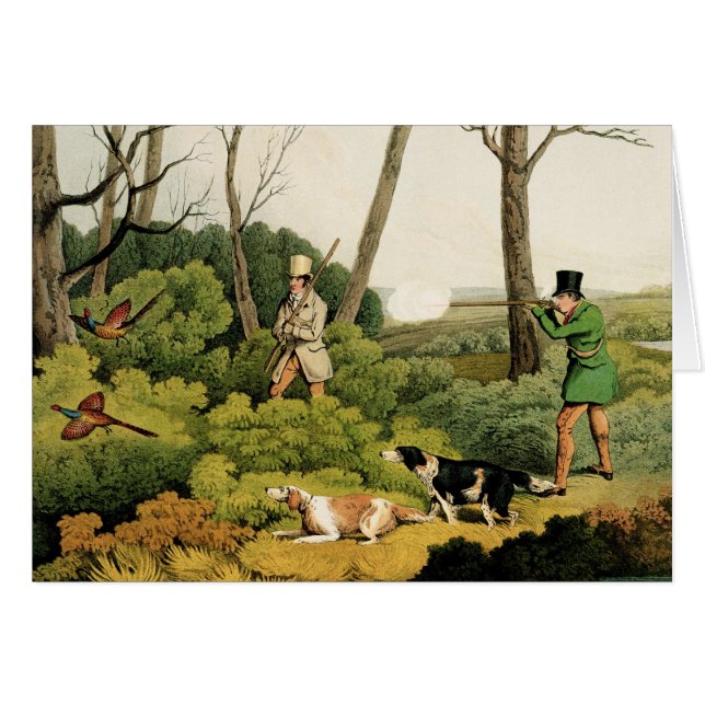 'Pheasant Shooting', pub. by Thomas McLean, 1820 ( (Front Horizontal)