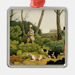 'Pheasant Shooting', pub. by Thomas McLean, 1820 ( Metal Ornament