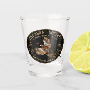 Pheasant shot glass
