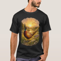 Pheasant Sunset Hunting Bird Wildlife Gift