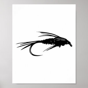 Pheasant Tail Nymph Emerger Fly Fishing Fly Gift Poster