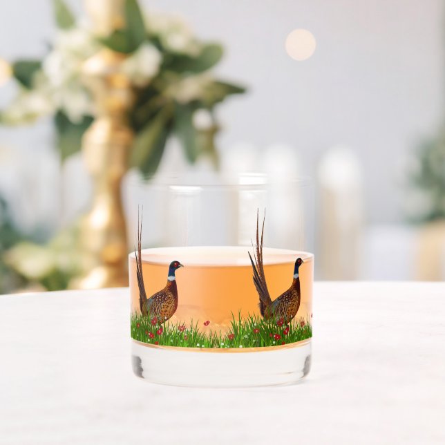 Pheasant  whiskey glass (Insitu (Wedding))