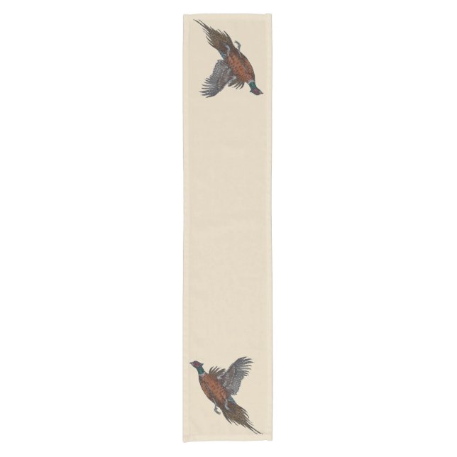 Pheasants in Flight Table Runner (Front)
