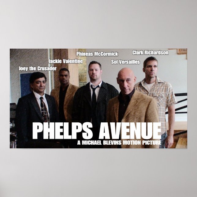 Phelps Avenue Group Poster (Front)