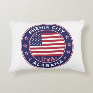 Phenix, Alabama Accent Pillow