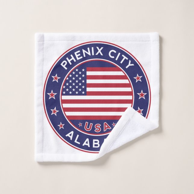 Phenix, Alabama Wash Cloth (Wash Cloth)