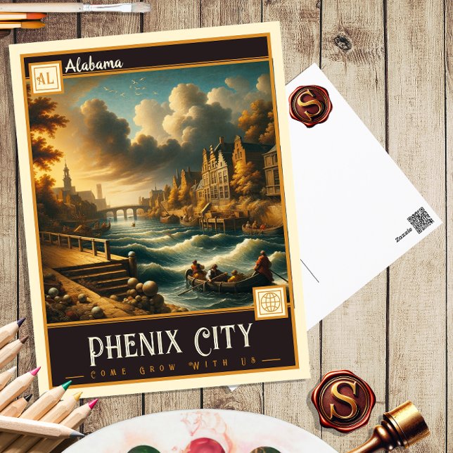Phenix City, Alabama | Vintage Postcard (Creator Uploaded)