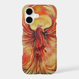Phénix en Flammes Oiseau Audacieux Flamme Magique
