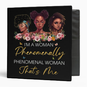 Phenomenal woman Binder
