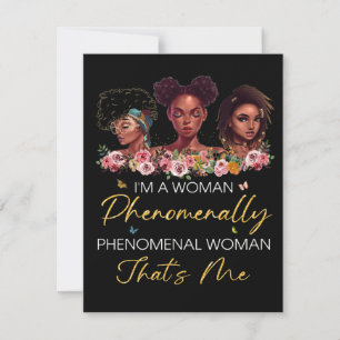 Phenomenal Woman Cards