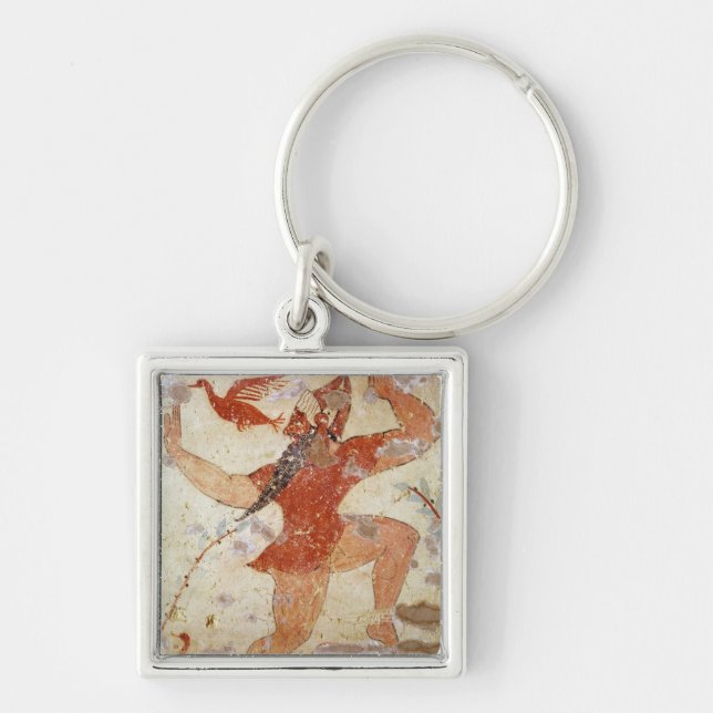 Phersu dancing keychain (Front)