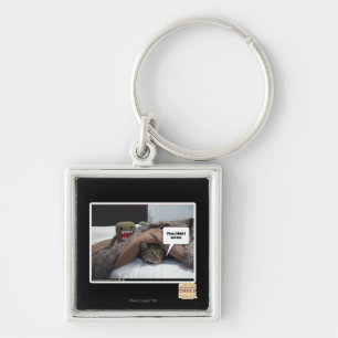 Phew I think I lost him Keychain
