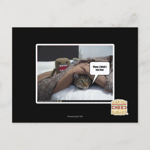 Phew I think I lost him Postcard