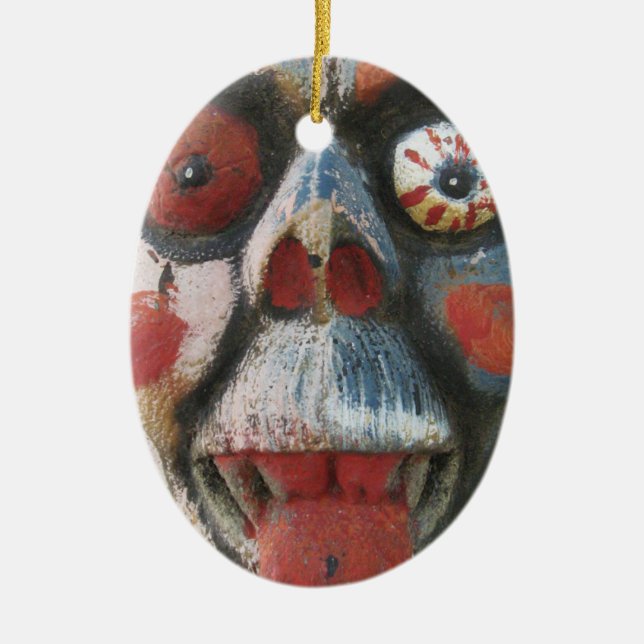 Phi - A Thai Ghost Ceramic Ornament (Front)