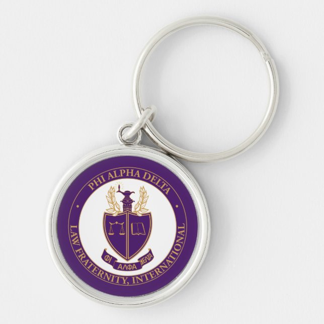 Phi Alpha Delta Logo Keychain (Front)