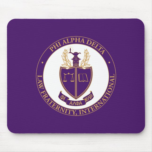 Phi Alpha Delta Logo Mouse Pad (Front)