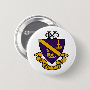 Phi Chi Theta Colour Crest 2 Inch Round Button