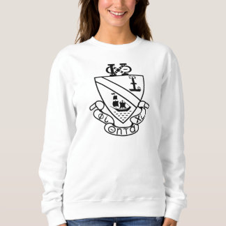 Phi Chi Theta Crest | B&W Sweatshirt