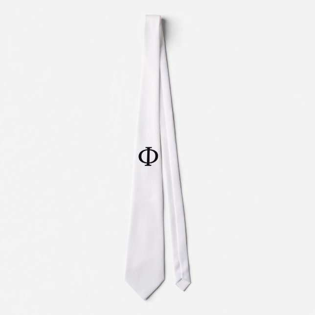 Phi for Philosophy Tie (Front)