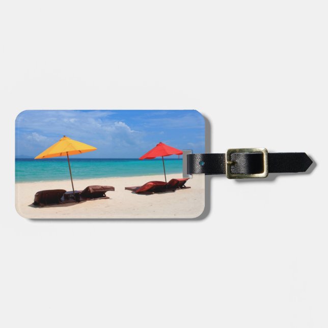 Phi Phi island Luggage Tag (Front Horizontal)