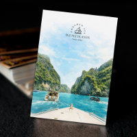 Phi Phi Islands, Thailand | Watercolor Souvenir