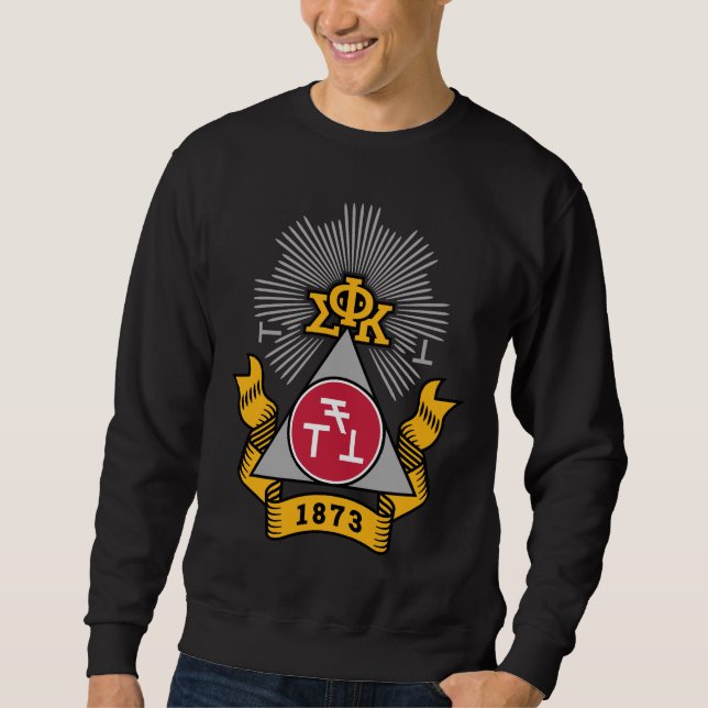 Phi Sigma Kappa Crest Sweatshirt (Front)