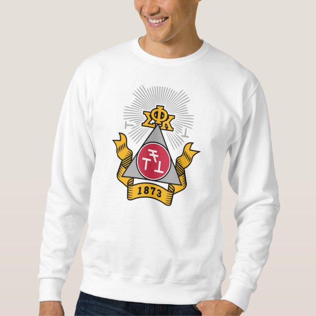 Phi Sigma Kappa Crest Sweatshirt (Front)