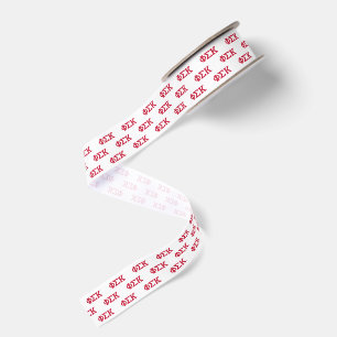 Phi Sigma Kappa Letters Grosgrain Ribbon