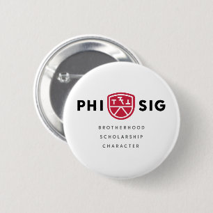 Phi Sigma Kappa Principles 2 Inch Round Button
