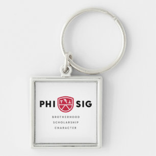 Phi Sigma Kappa Principles Keychain